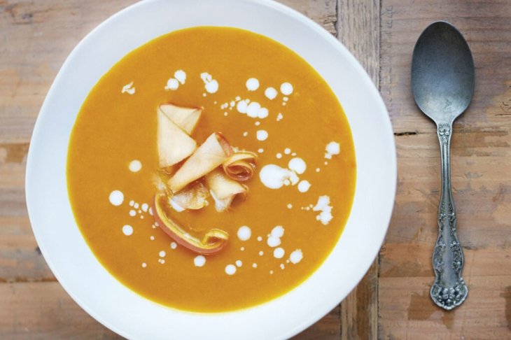 Superfood soups-Curried Apple and Butternut Squash Soup