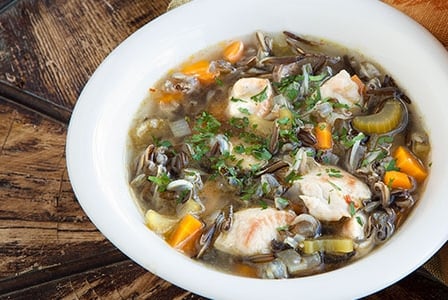 Healthy Soup Recipes-Turkey, Mushroom, and Wild Rice Soup